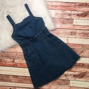 NEW madewell denim jumper dress